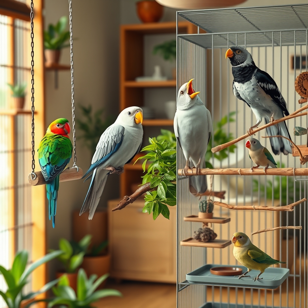 Membedah Karakter dan Perawatan Khusus Burung-Burung Kicauan yang Paling Disukai di Indonesia: Dari Lovebird hingga Jalak Suren
