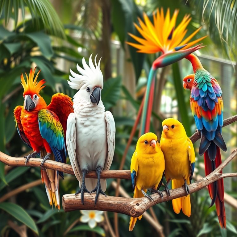 Mengenal Burung-Burung Kicauan yang Memiliki Daya Tarik Visual Luar Biasa: Dari Kenari hingga Kakaktua Maluku