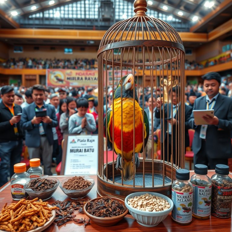 Menguak Rahasia Pakan dan Vitamin Burung Gacor untuk Raih Prestasi di Lomba Burung Berkicau Bergengsi