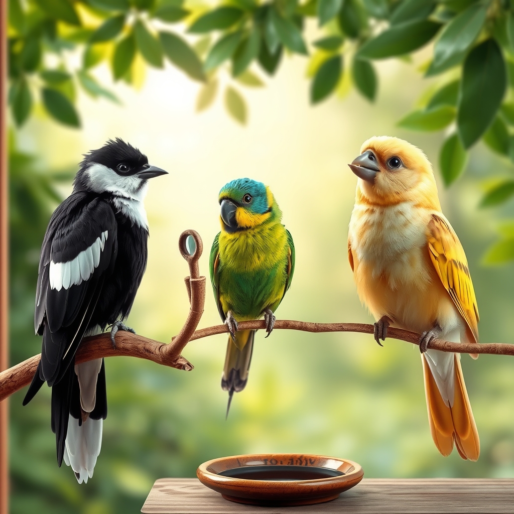 Mengungkap Keindahan dan Teknik Perawatan Burung Kicauan untuk Lomba: Fokus pada Murai Batu, Lovebird, dan Kenari